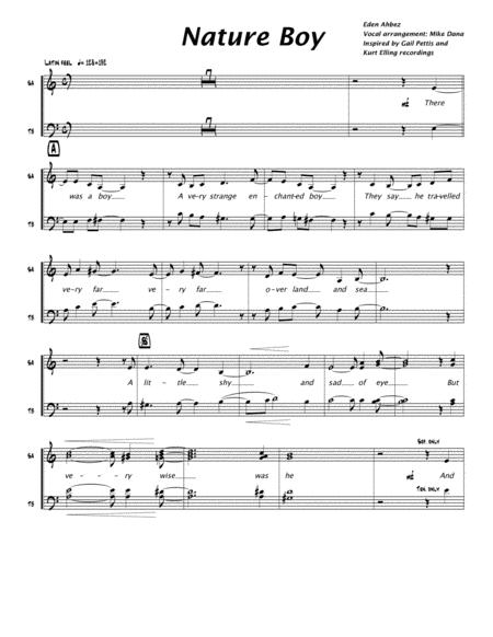 Free Sheet Music Nature Boy Arr By Mike Dana Vocal Jazz Ensemble Satb Rhythm