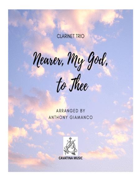 Nearer My God To Thee Clarinet Trio Sheet Music