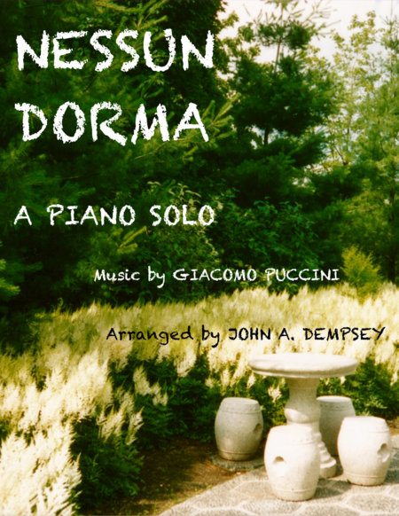 Free Sheet Music Nessun Dorma Piano Solo