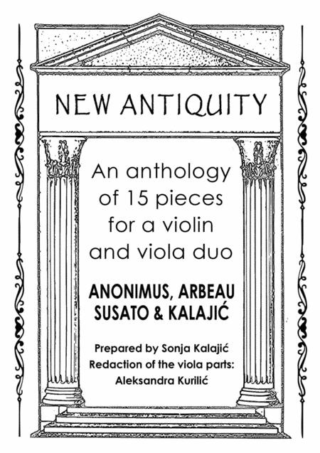 New Antiquity An Anthology Of 15 Pieces For Violin And Viola Duo Sheet Music