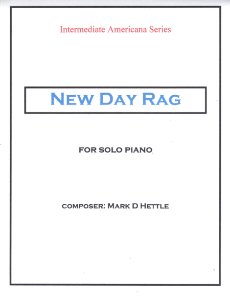 Free Sheet Music New Day Rag