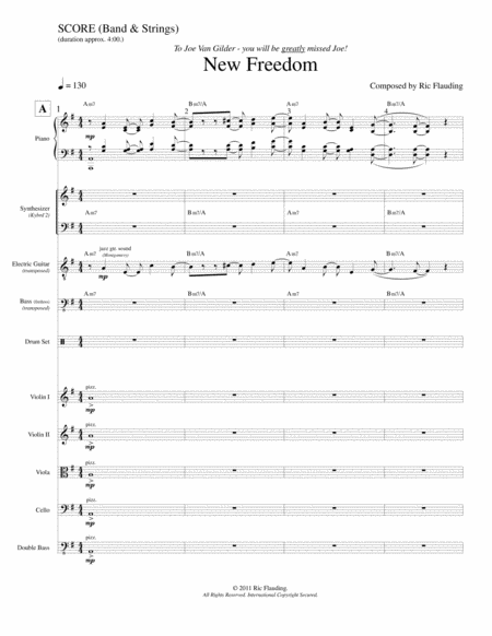 New Freedom Band Strings Sheet Music