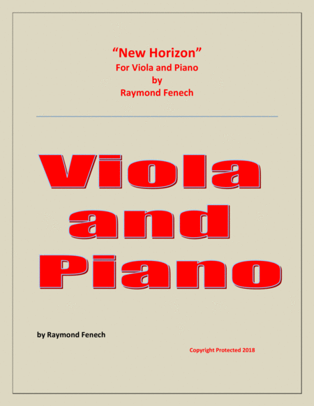 New Horizon For Viola And Piano Sheet Music