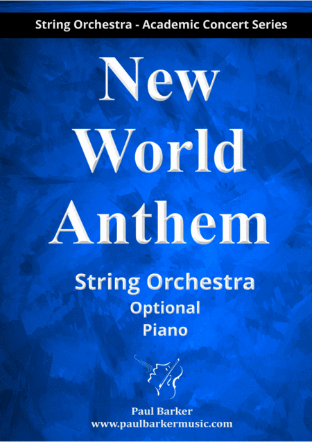 Free Sheet Music New World Anthem String Orchestra Score Parts