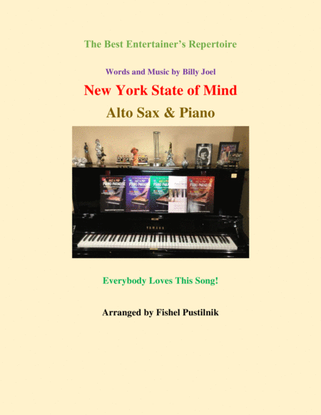 New York State Of Mind For Alto Sax And Piano Sheet Music