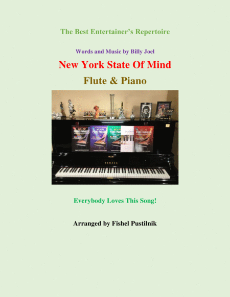 New York State Of Mind For Flute And Piano Jazz Pop Version Sheet Music