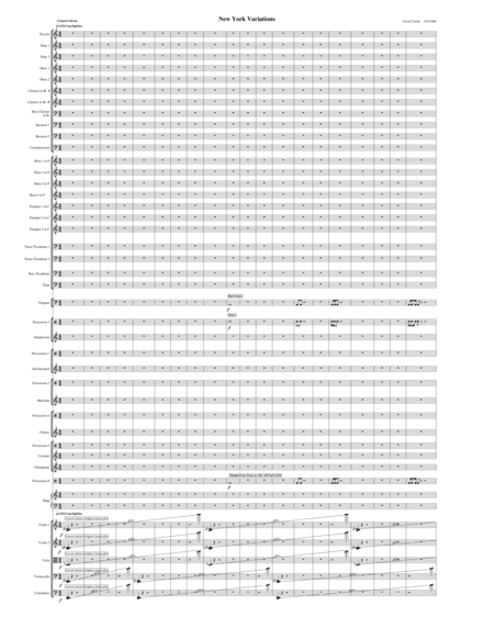 New York Variations Sheet Music