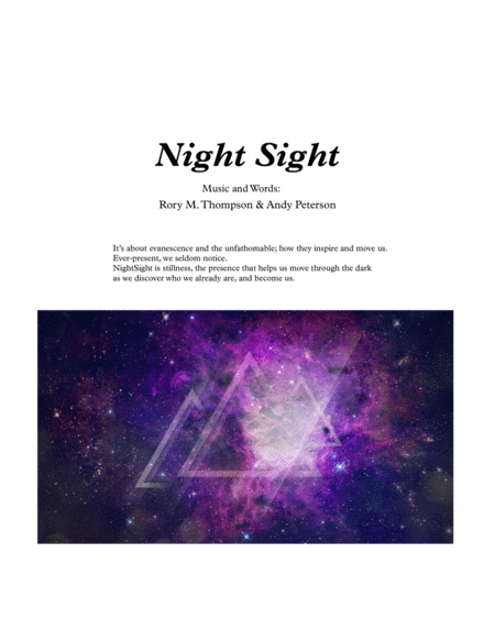 Free Sheet Music Night Sight