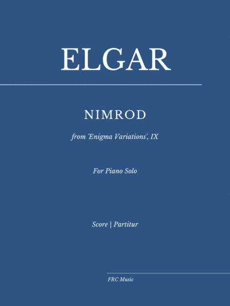 Nimrod From Enigma Variations Ix For Piano Solo Sheet Music