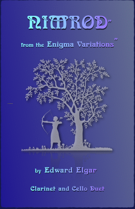 Free Sheet Music Nimrod From The Enigma Variations By Elgar Clarinet And Cello Duet