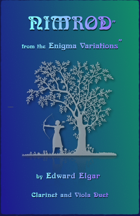 Nimrod From The Enigma Variations By Elgar Clarinet And Viola Duet Sheet Music