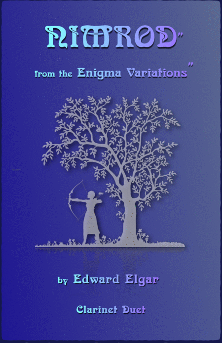 Nimrod From The Enigma Variations By Elgar Clarinet Duet Sheet Music