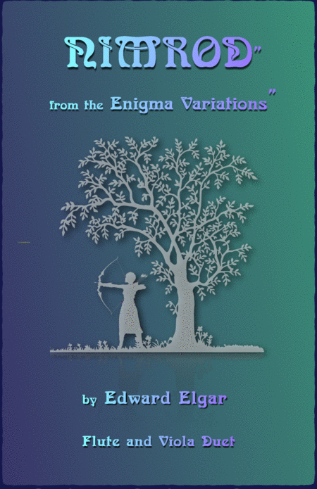 Nimrod From The Enigma Variations By Elgar Flute And Viola Duet Sheet Music