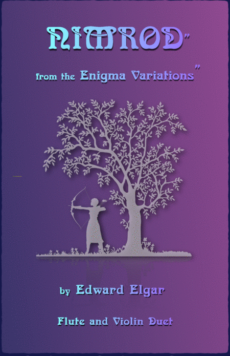 Nimrod From The Enigma Variations By Elgar Flute And Violin Duet Sheet Music