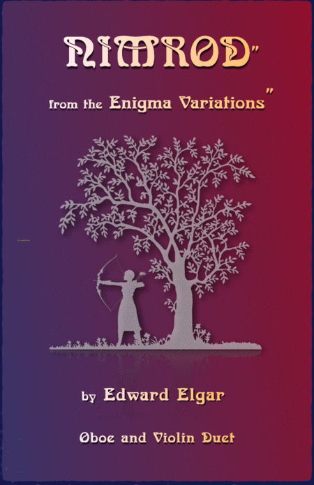 Nimrod From The Enigma Variations By Elgar Oboe And Violin Duet Sheet Music