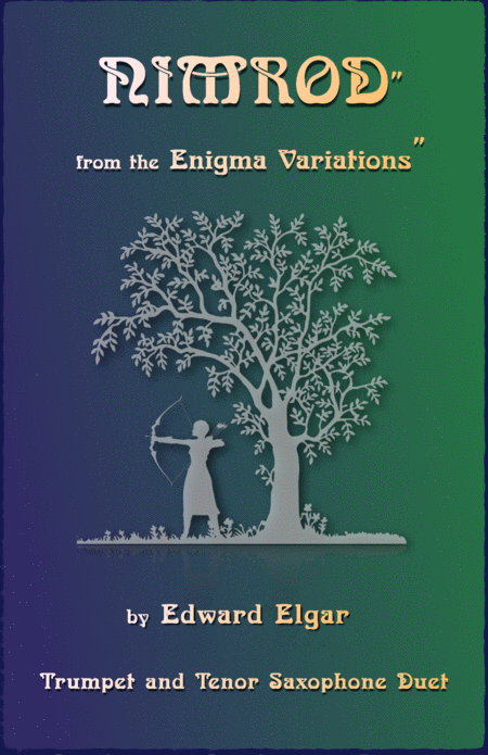 Nimrod From The Enigma Variations By Elgar Trumpet And Tenor Saxophone Duet Sheet Music