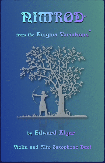 Nimrod From The Enigma Variations By Elgar Violin And Alto Saxophone Duet Sheet Music