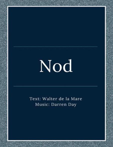 Free Sheet Music Nod Voice And Piano