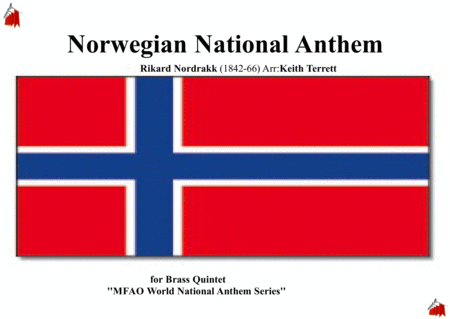 Free Sheet Music Norwegian National Anthem For Brass Quintet