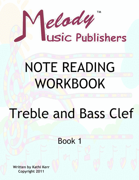 Note Reading Workbook Treble And Bass Clef Book 1 Sheet Music