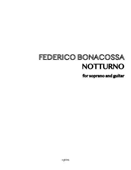 Notturno For Soprano And Guitar Sheet Music