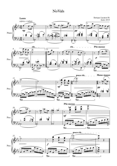 Free Sheet Music Novals