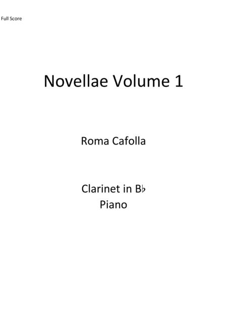 Free Sheet Music Novellae Volume 1
