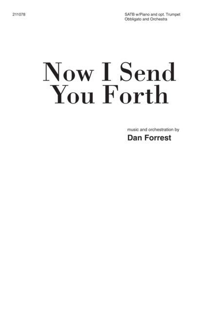 Now I Send You Forth Sheet Music