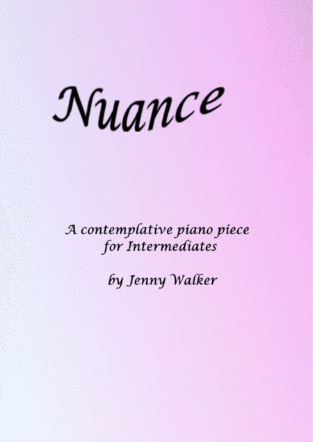 Free Sheet Music Nuance