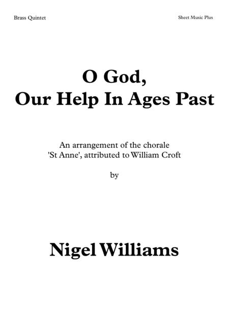 Free Sheet Music O God Our Help In Ages Past For Brass Quintet