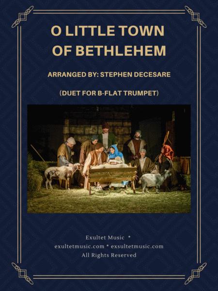 O Little Town Of Bethlehem Duet For Bb Trumpet Sheet Music