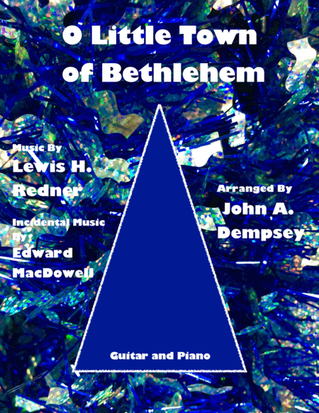 O Little Town Of Bethlehem Guitar And Piano Sheet Music