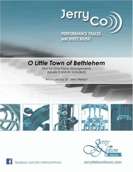 Free Sheet Music O Little Town Of Bethlehem V3 2 For 1 Piano Standalone Arr S