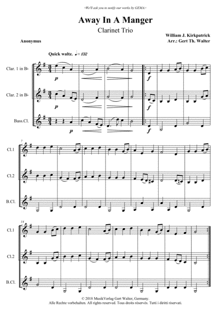 Free Sheet Music O Mazurka Tree