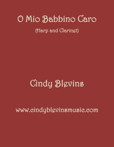 Free Sheet Music O Mio Babbino Caro Arranged For Harp And Bb Clarinet