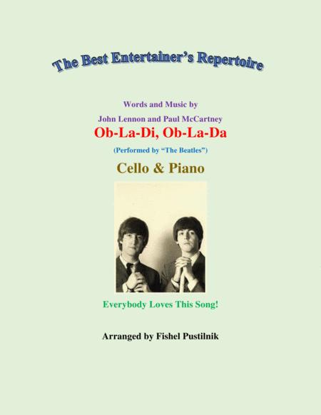 Free Sheet Music Ob La Di Ob La Da For Cello And Piano Video