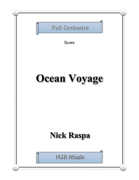 Ocean Voyage Full Set Sheet Music