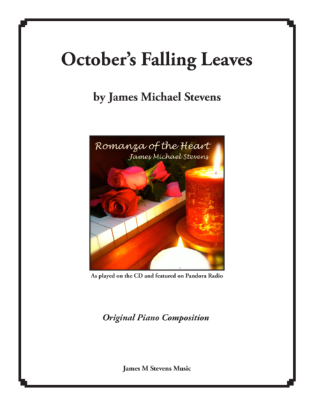 Octobers Falling Leaves Sheet Music