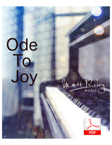 Free Sheet Music Ode To Joy Piano