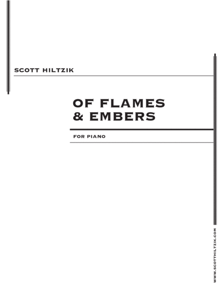 Of Flames And Embers Sheet Music