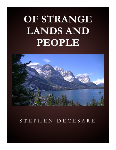 Of Strange Lands And People Sheet Music