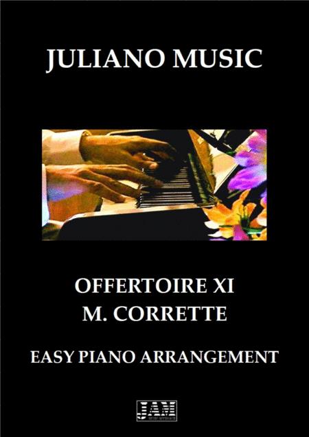 Free Sheet Music Offertoire Xi Easy Piano M Corrette