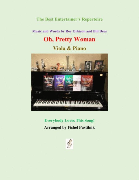 Oh Pretty Woman For Viola And Piano Sheet Music