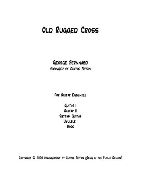 Old Rugged Cross For Guitar Group Sheet Music