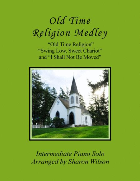 Old Time Religion Medley Intermediate Piano Solo Sheet Music