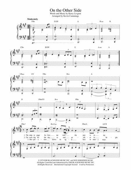 Free Sheet Music On The Other Side
