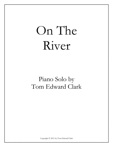 Free Sheet Music On The River