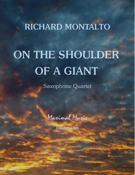 Free Sheet Music On The Shoulder Of A Giant