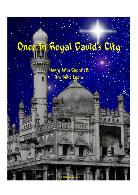 Once In Royal Davids City Brass Band Sheet Music