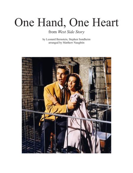 Free Sheet Music One Hand One Heart From West Side Story For String Quartet
